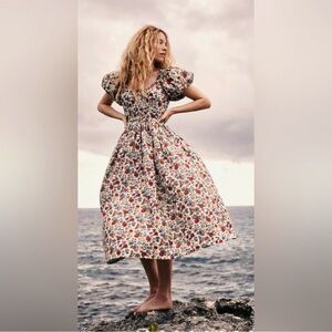 Doen Deia Dress in Lydden Garden liberty, size XS, NWT